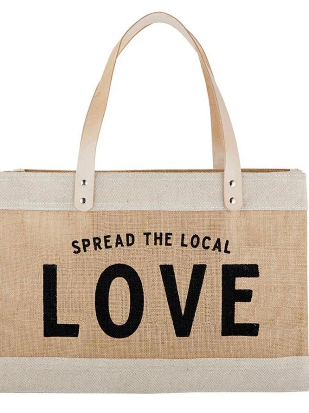 SB Design Studio "Spread The Local Love" Market Tote/NWT